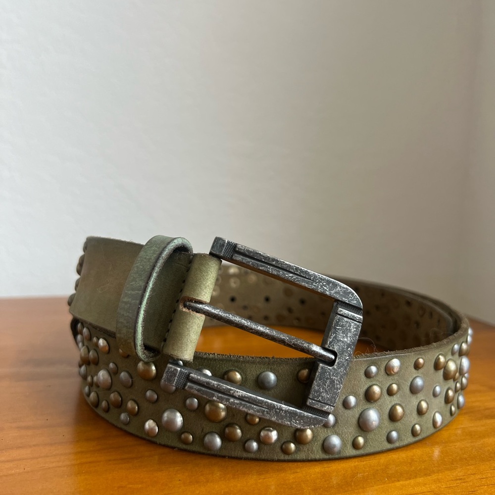 Free People Tough Type Embellished Belt
